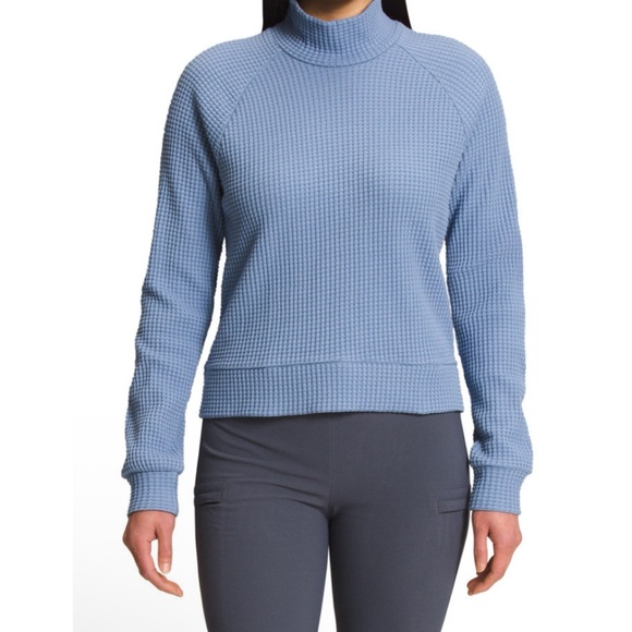 THE NORTH FACE Mock Neck Chabot Blue | XL - Picture 1 of 10